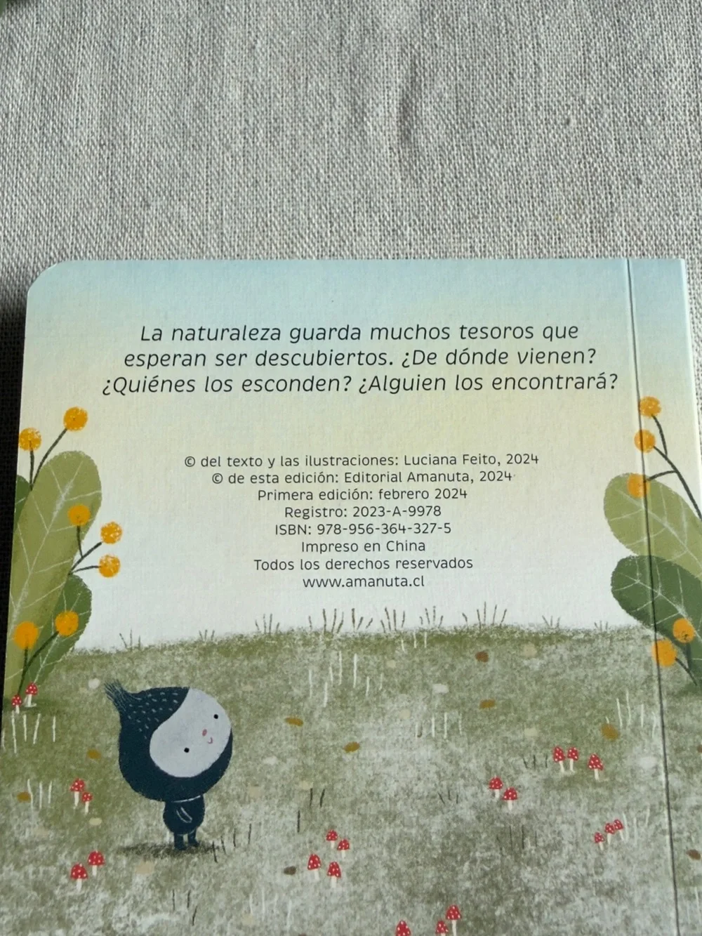 Un Tesoro Kids Board Book - Green